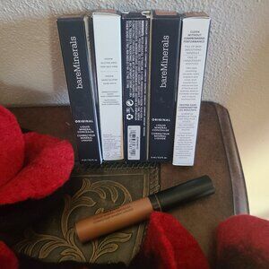 NEW LOT OF 5 bareMinerals Original Liquid Mineral Concealer DARK 5C 1302 2oz.